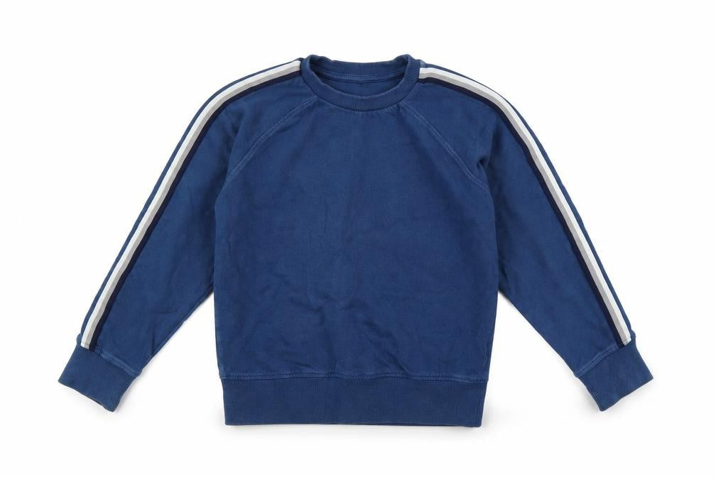 Next Boys Blue Cotton Pullover Sweatshirt Size 9 Years