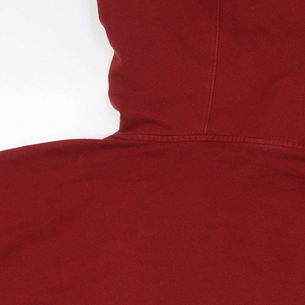 IVY PARK Mens Red Cotton Pullover Hoodie Size S