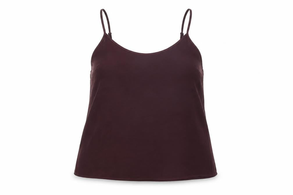Next Womens Red Polyester Camisole T-Shirt Size 14 Round Neck