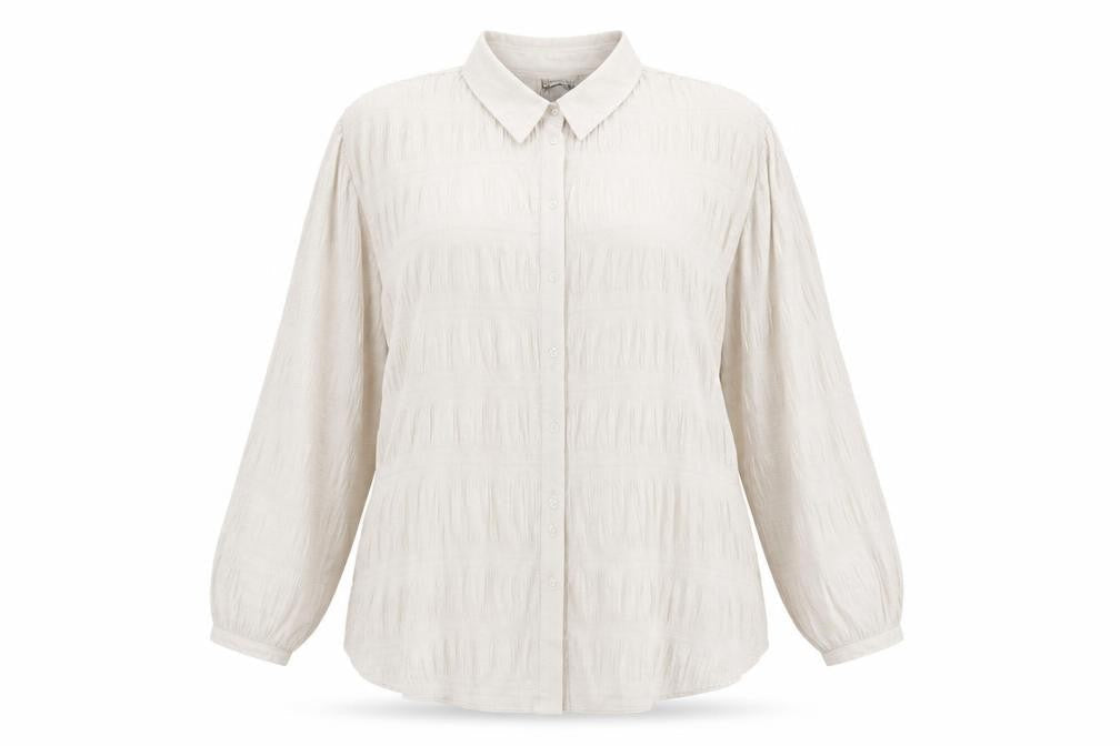 ASOS Womens Beige Polyester Basic Button-Up Size 18 Collared