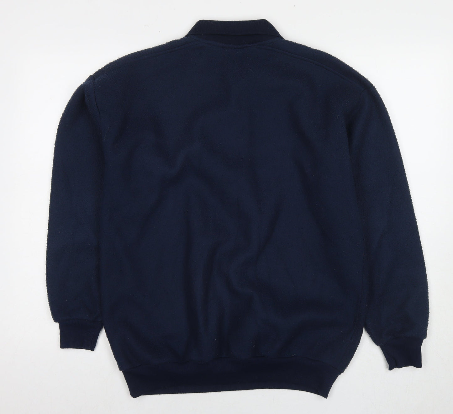 Ashes Mens Blue Polyester Pullover Sweatshirt Size M