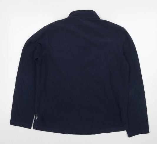 Quechua Mens Blue Polyester Pullover Sweatshirt Size L