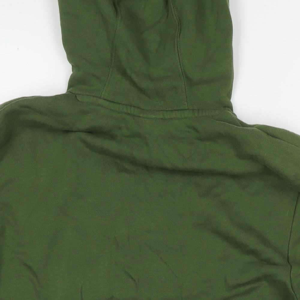 ellesse Mens Green Cotton Pullover Hoodie Size L