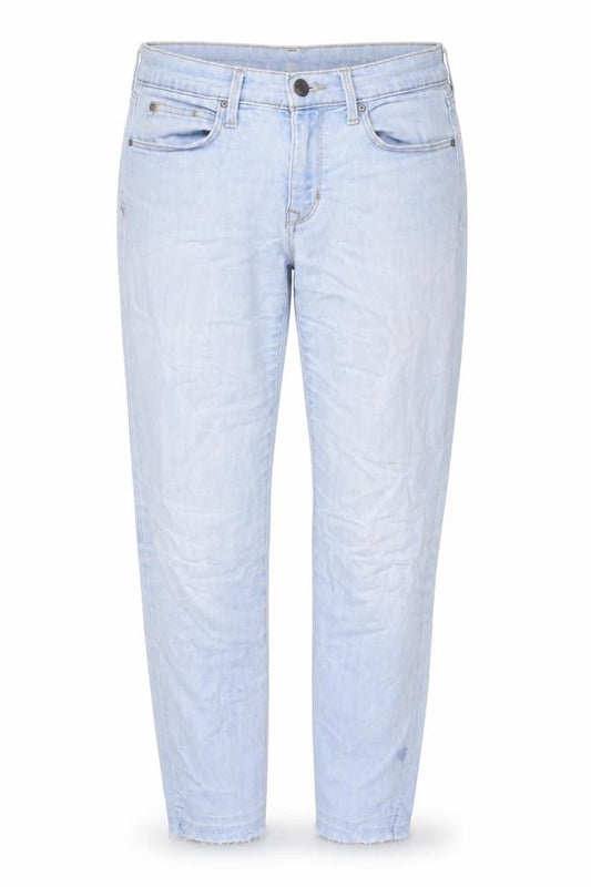 Gap Womens Blue Cotton Cropped Jeans Size 14 L27 in Regular Zip