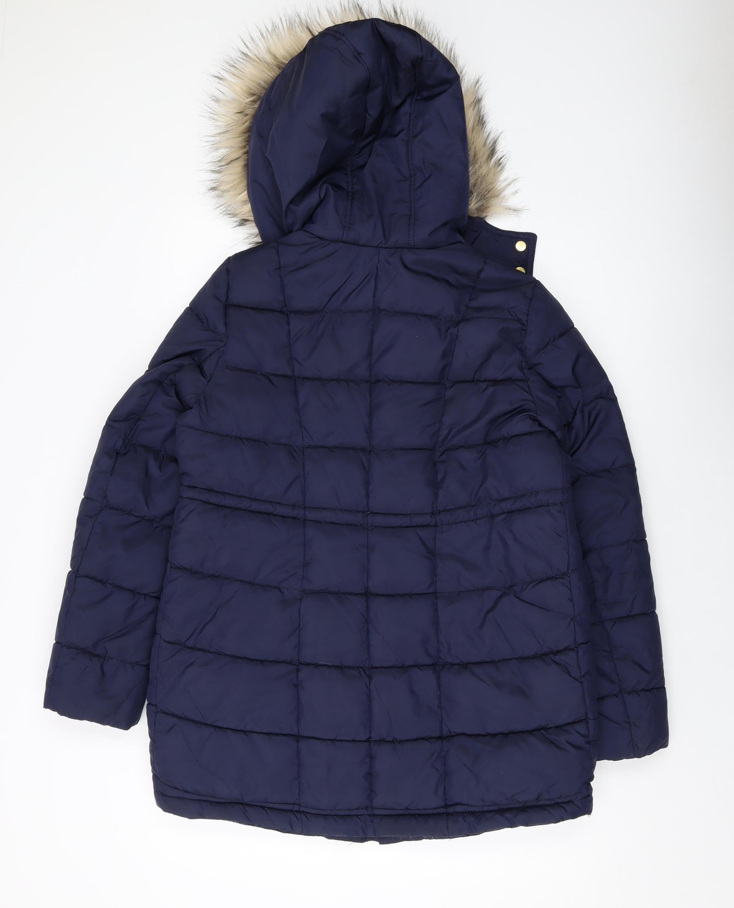 H&M Womens Blue Jacket Size S Zip