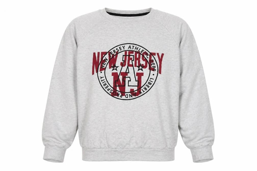 Topman Mens Grey Cotton Pullover Sweatshirt Size M