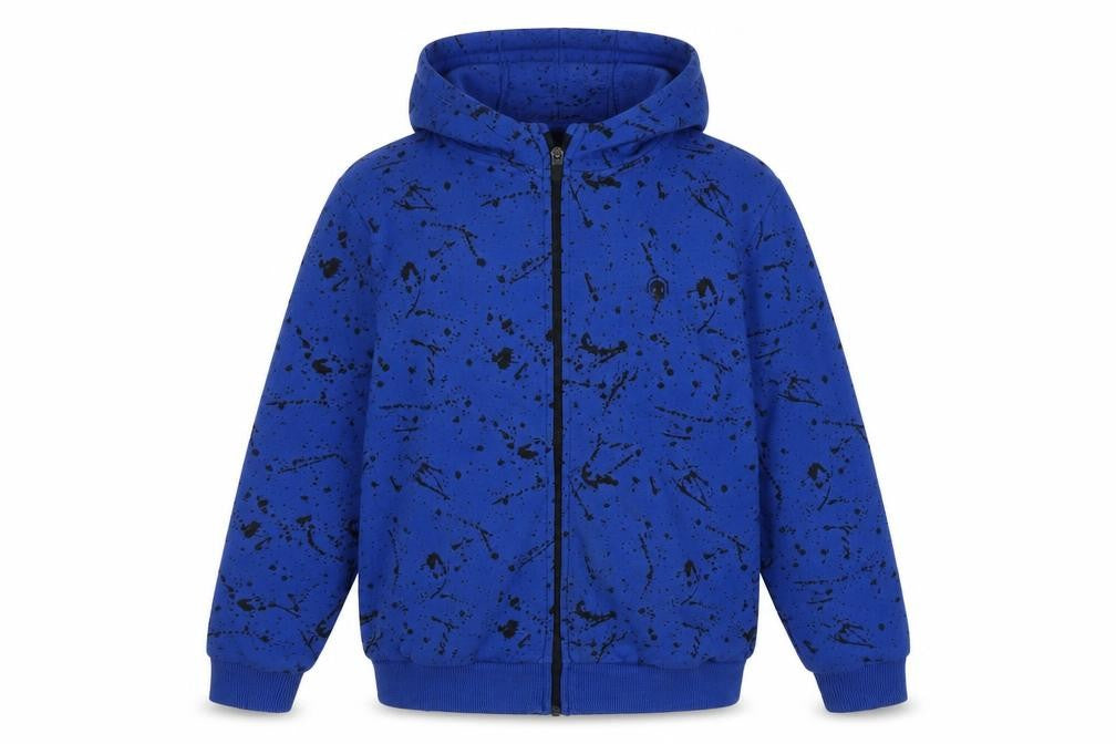 Next Boys Blue Cotton Full Zip Hoodie Size 11 Years