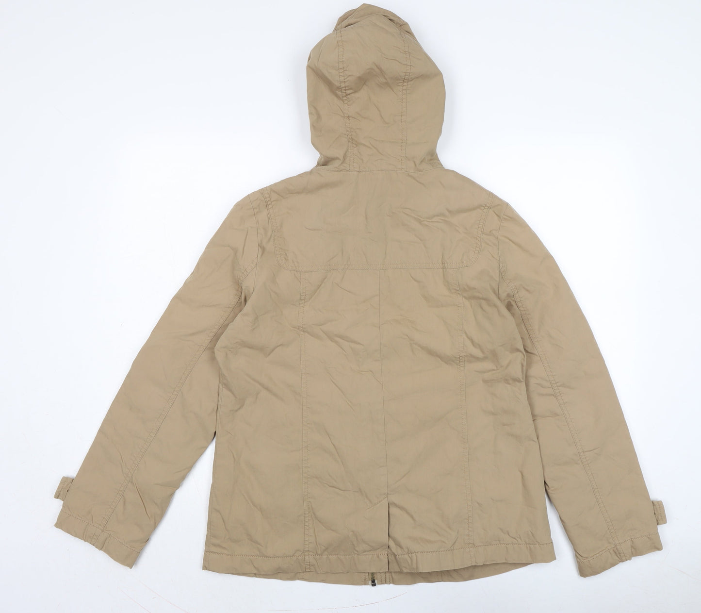 Bossini Womens Beige Anorak Jacket Size L Zip