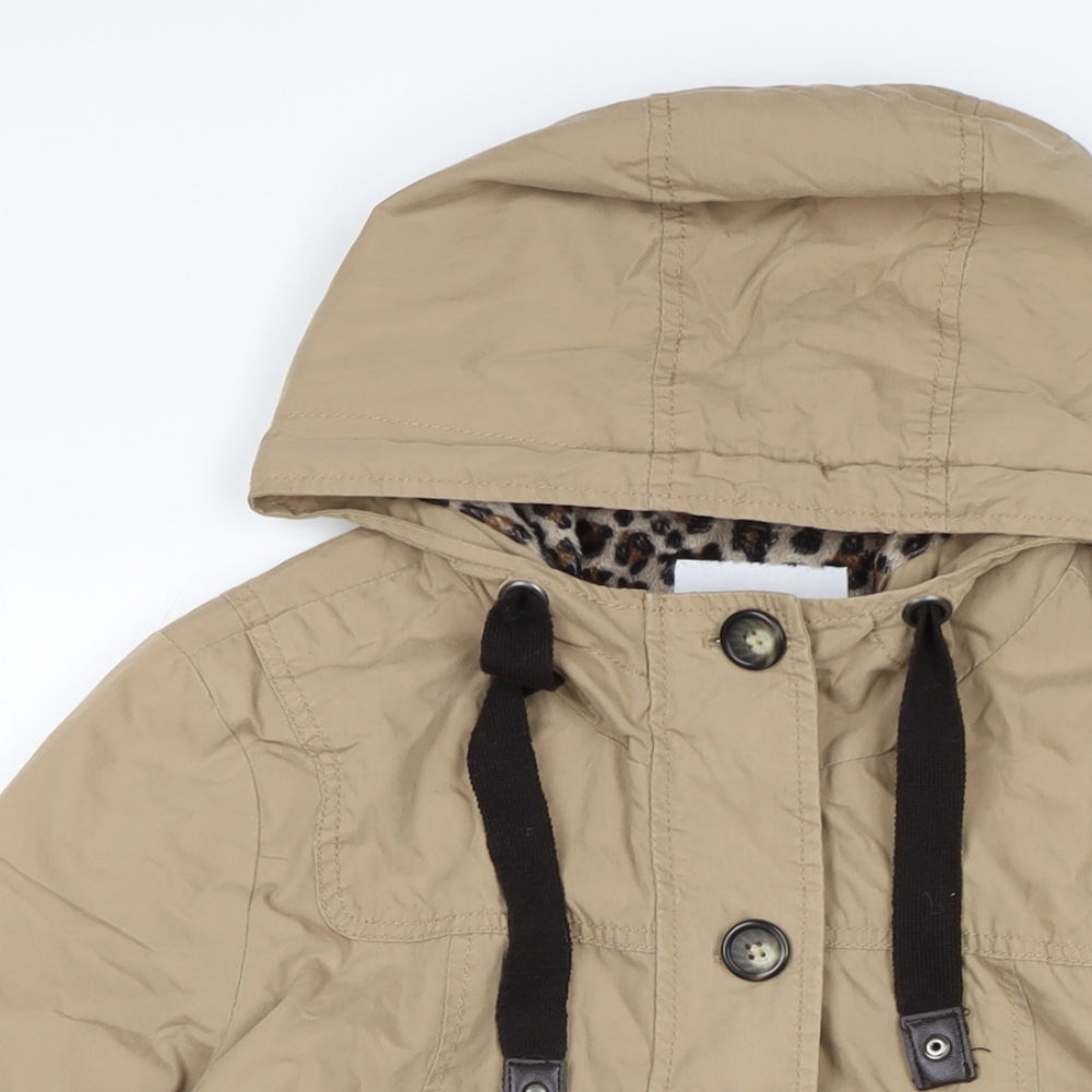 Bossini Womens Beige Anorak Jacket Size L Zip