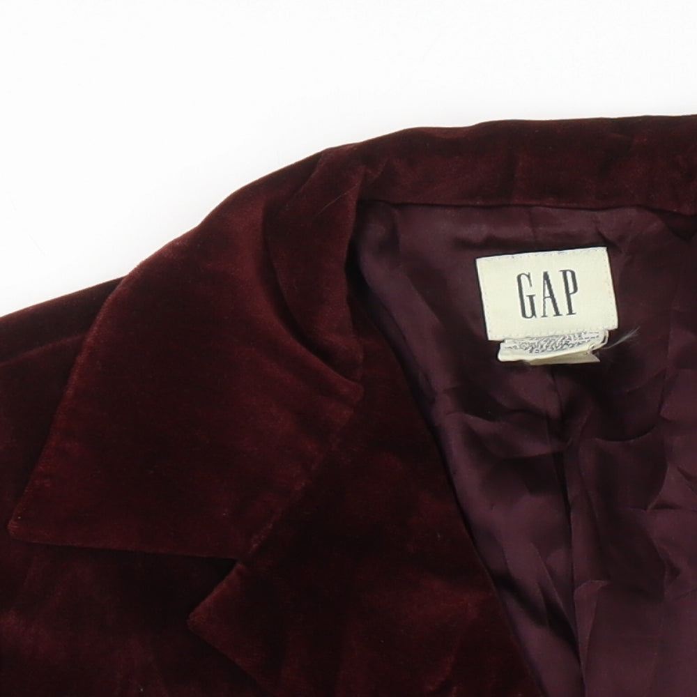 Gap Womens Purple Jacket Blazer Size 12