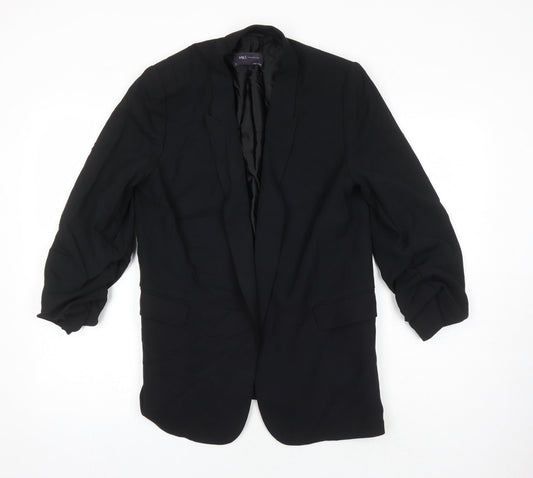 M&S Womens Black Jacket Blazer Size 12
