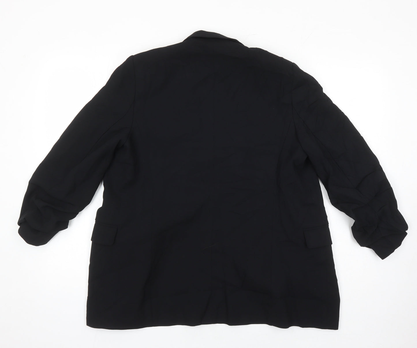 M&S Womens Black Jacket Blazer Size 12