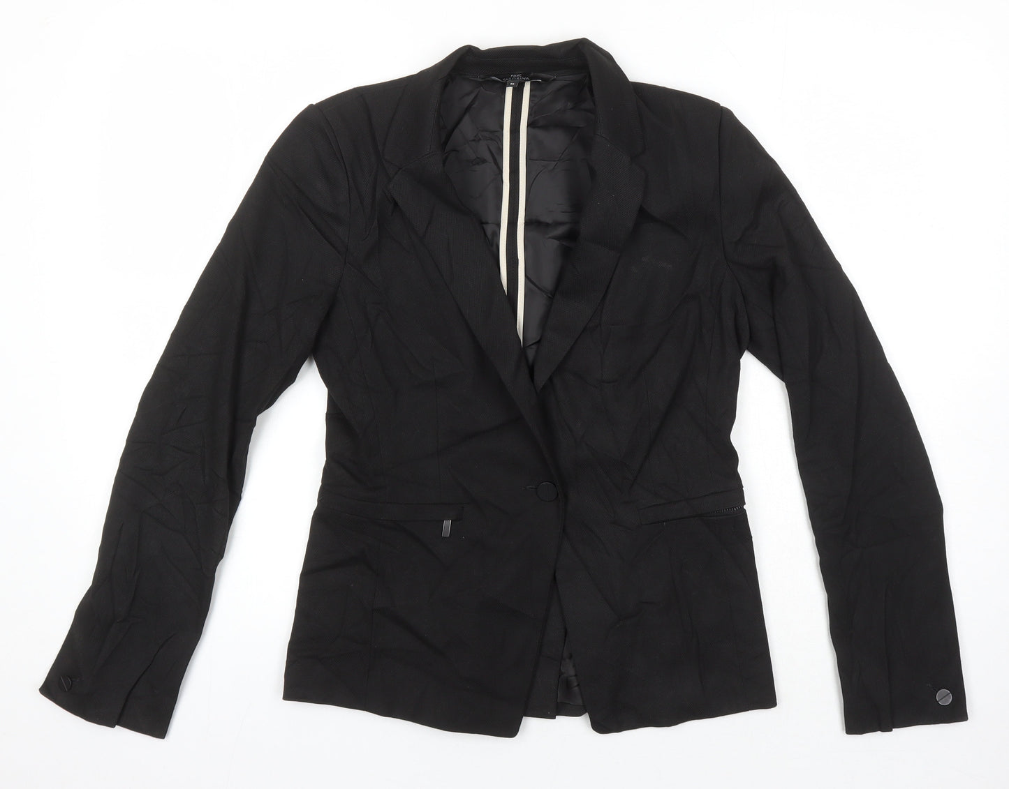 NEXT Womens Black Jacket Blazer Size 8