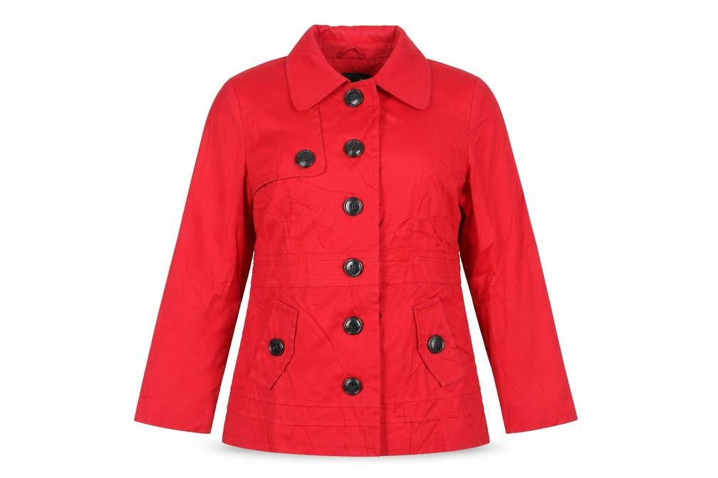 Next Womens Red Jacket Size 12 Button