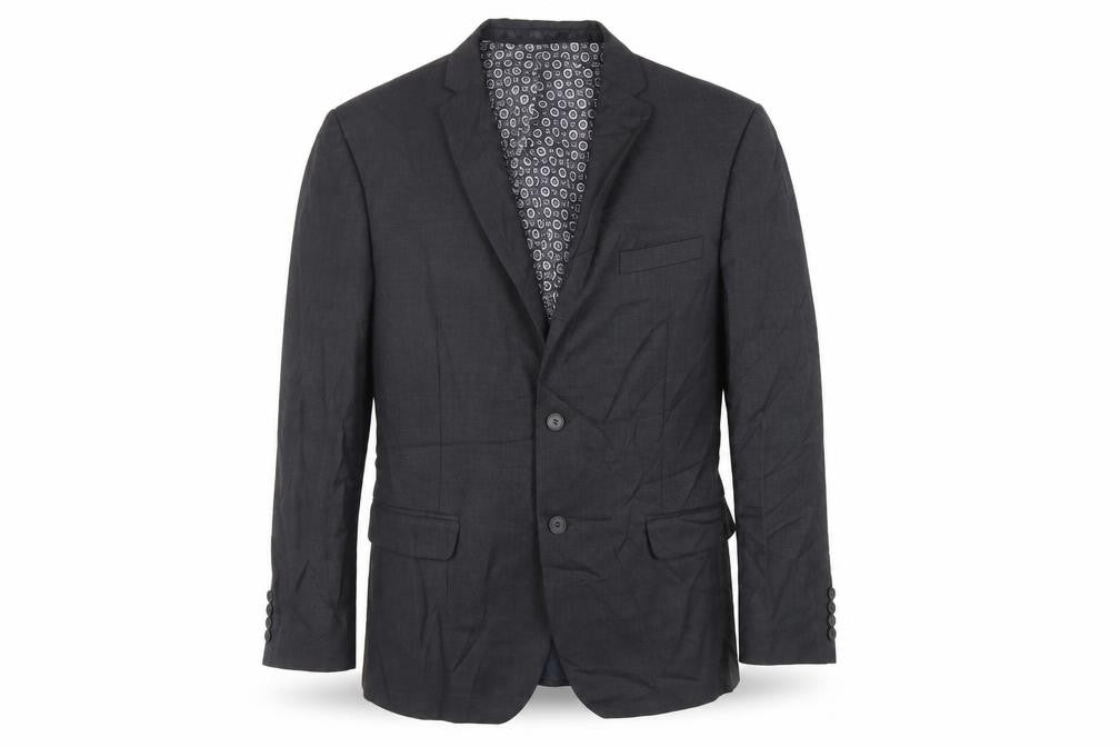 Mens 42 Chest Regular Racing Green Grey Two-Button