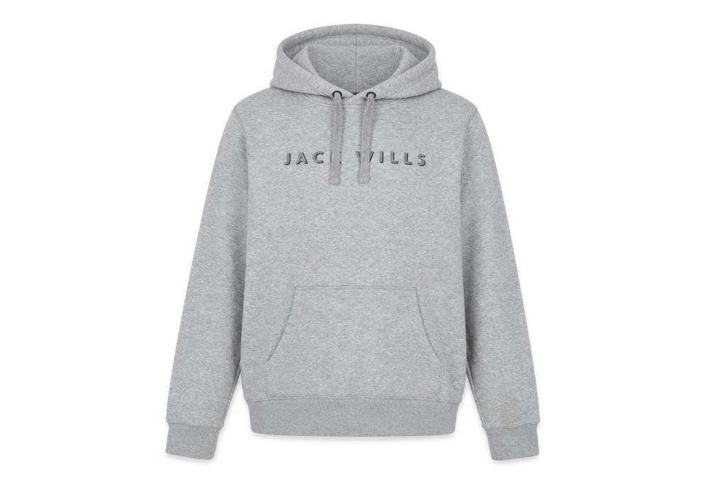 Womens UK 10 Regular Jack Wills Grey Pullover Hoodie