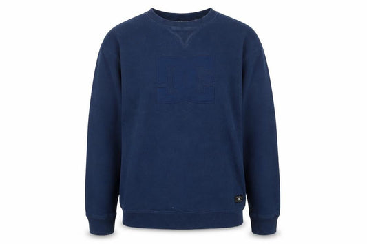ADCSHOECOUSA Mens Blue Cotton Pullover Sweatshirt Size XL