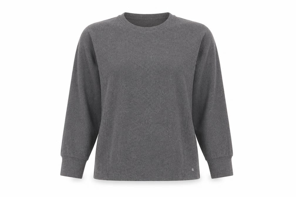 Next Womens Grey Solid Polyester Top Pyjama Top Size 10