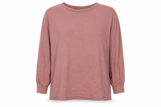 PRETTYLITTLETHING Womens Pink Cotton Pullover Sweatshirt Size 6 Pullover