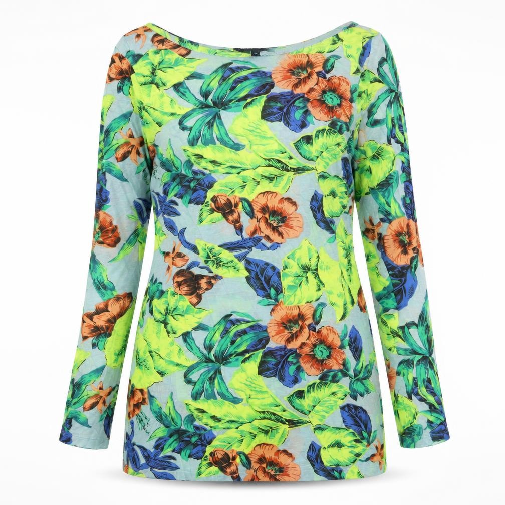 Womens UK Size M French Connection Multicoloured Polyester Blouse