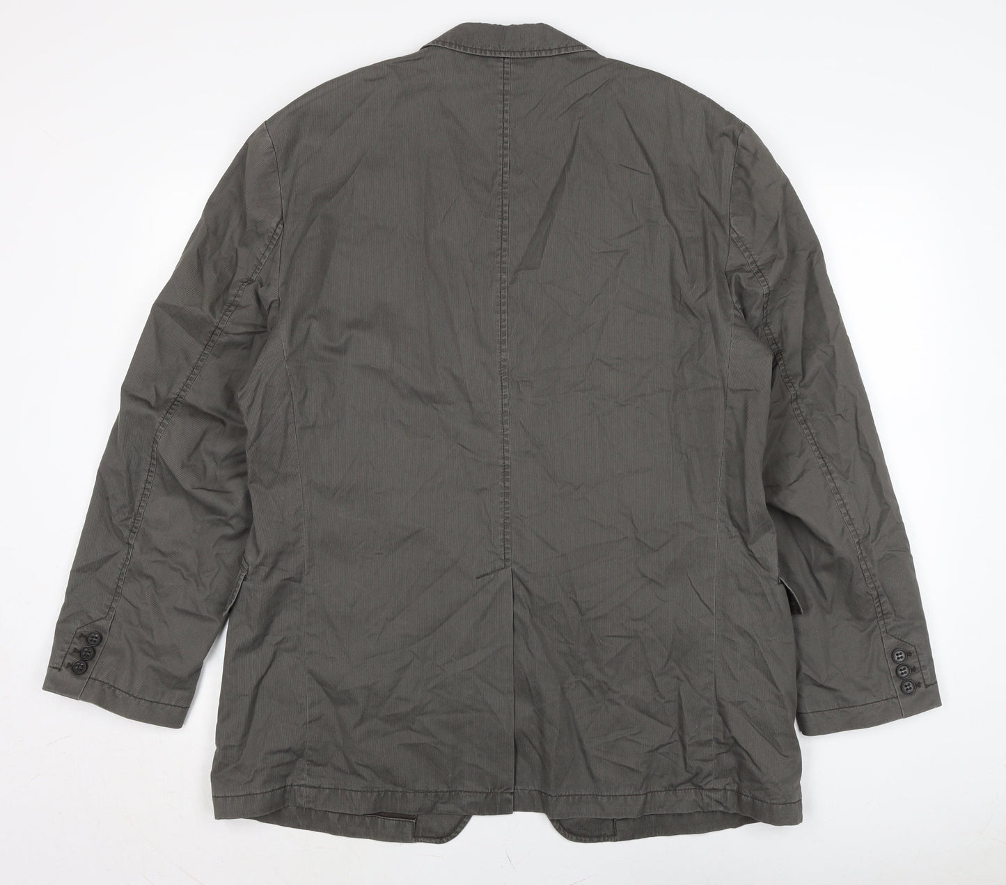 Marks and Spencer Mens Grey Jacket Size XL Button