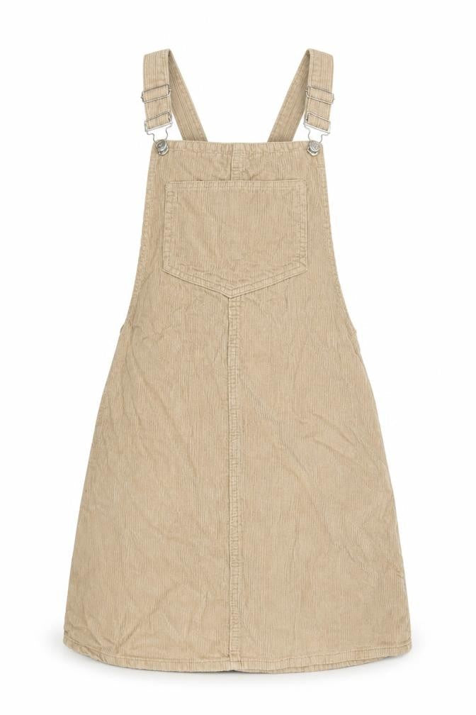 Denim & Co. Womens Black Cotton Pinafore/Dungaree Dress Size 8 Square Neck Snap
