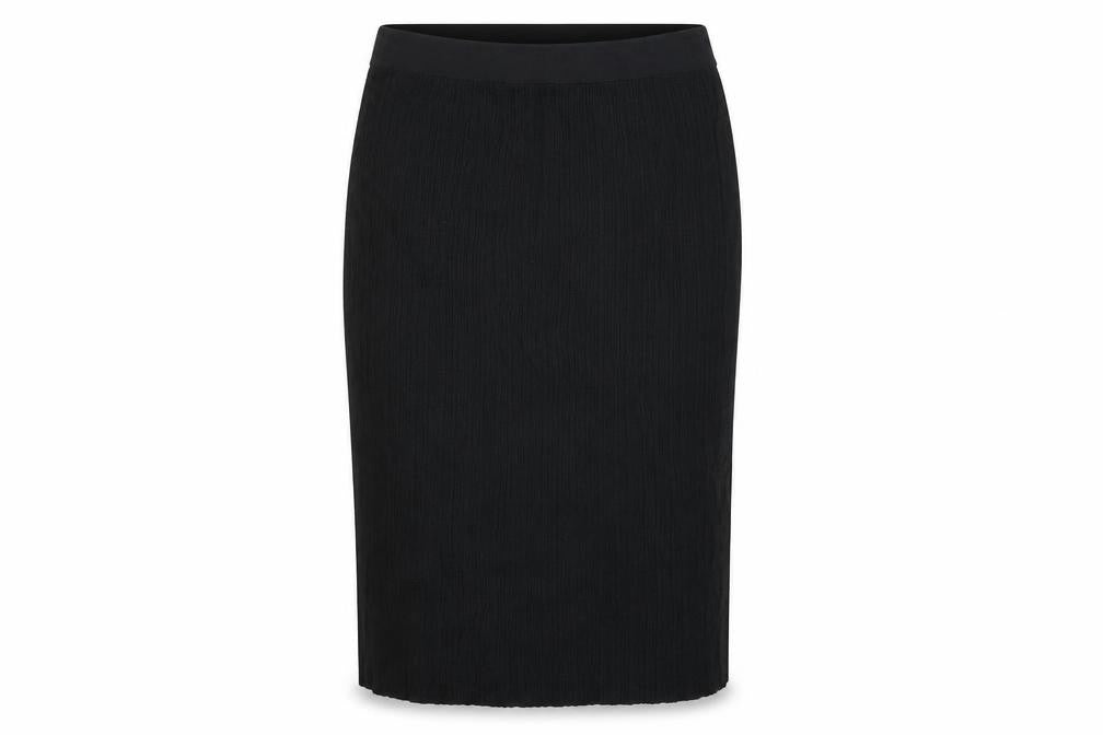 Next Womens Black Viscose Straight & Pencil Skirt Size 8