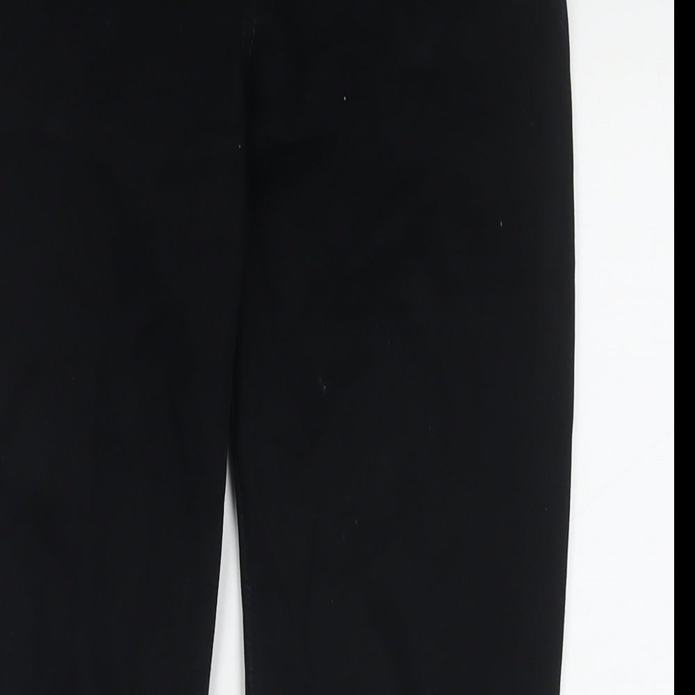Polo Ralph Lauren Womens Black Cotton Skinny Jeans Size 27 in L26 in Regular Zip