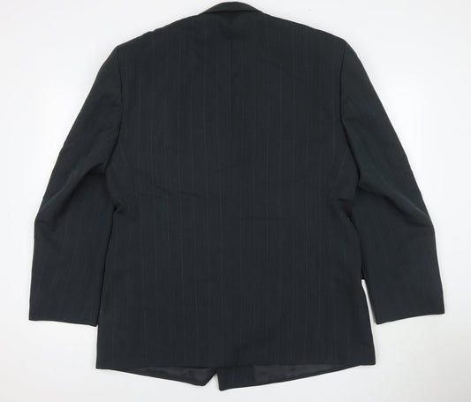Burton Mens Grey Polyester Jacket Suit Jacket Size 44 Regular