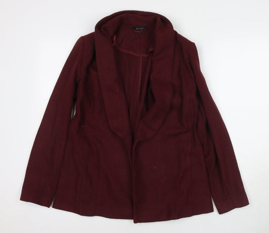 New Look Womens Red Kimono Blazer Size 10