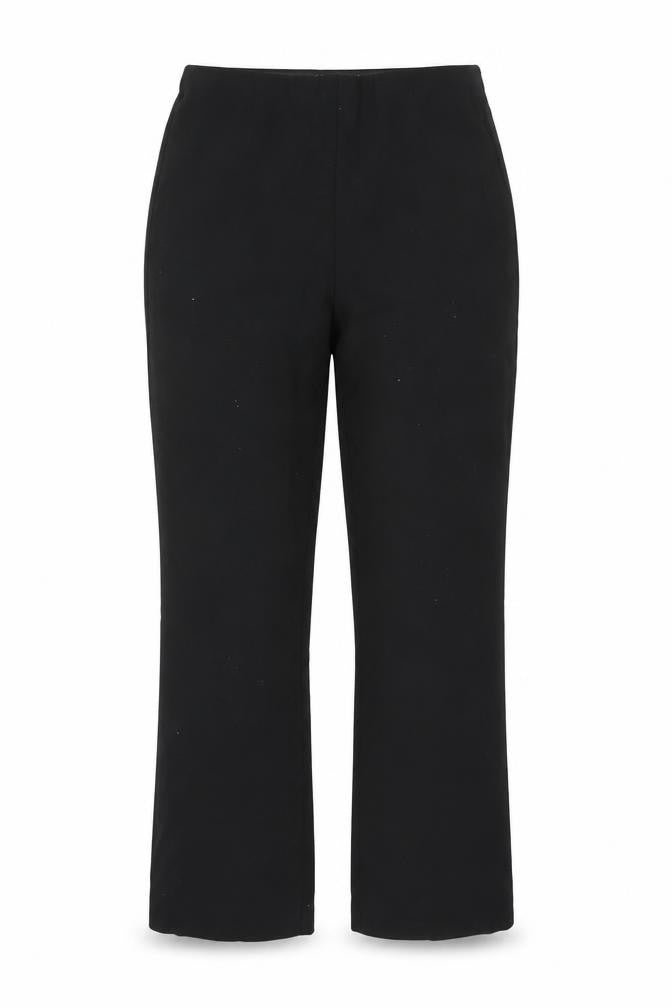 Zara Womens Black Polyester Trousers Size M L27 in Regular Zip