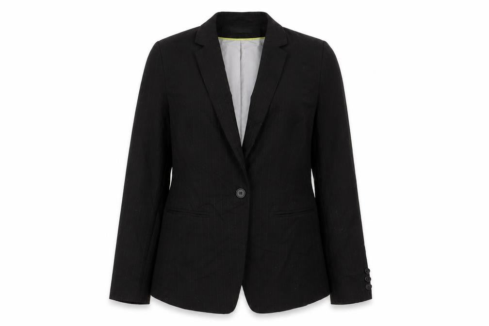 Next Womens Black Jacket Blazer Size 14 Button