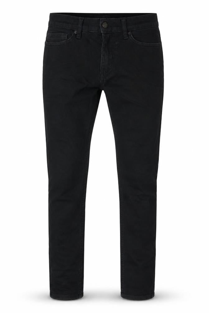 Topman Mens Black Cotton Blend Skinny Jeans Size 30 in L27 in Regular Zip