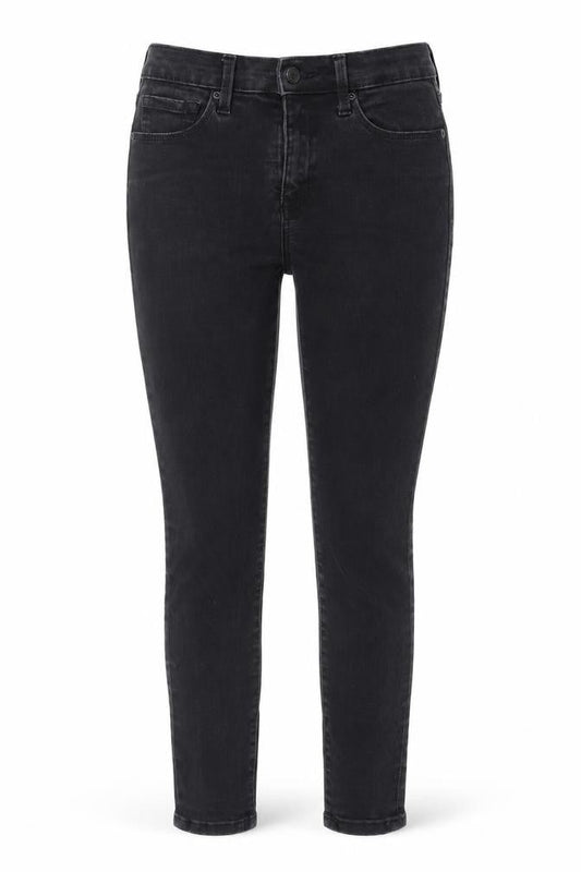 Gap Womens Black Cotton Skinny Jeans Size 6 L28 in Regular Zip
