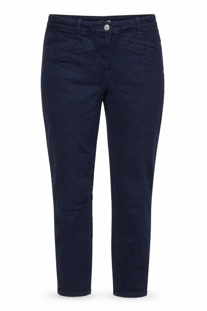 Gap Womens Blue Cotton Cropped Jeans Size 8 L26 in Regular Zip
