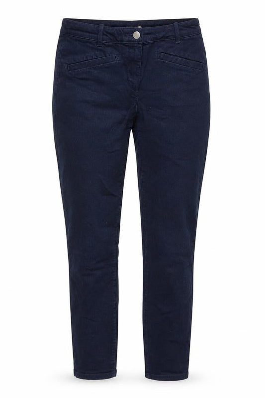 Gap Womens Blue Cotton Cropped Jeans Size 8 L26 in Regular Zip