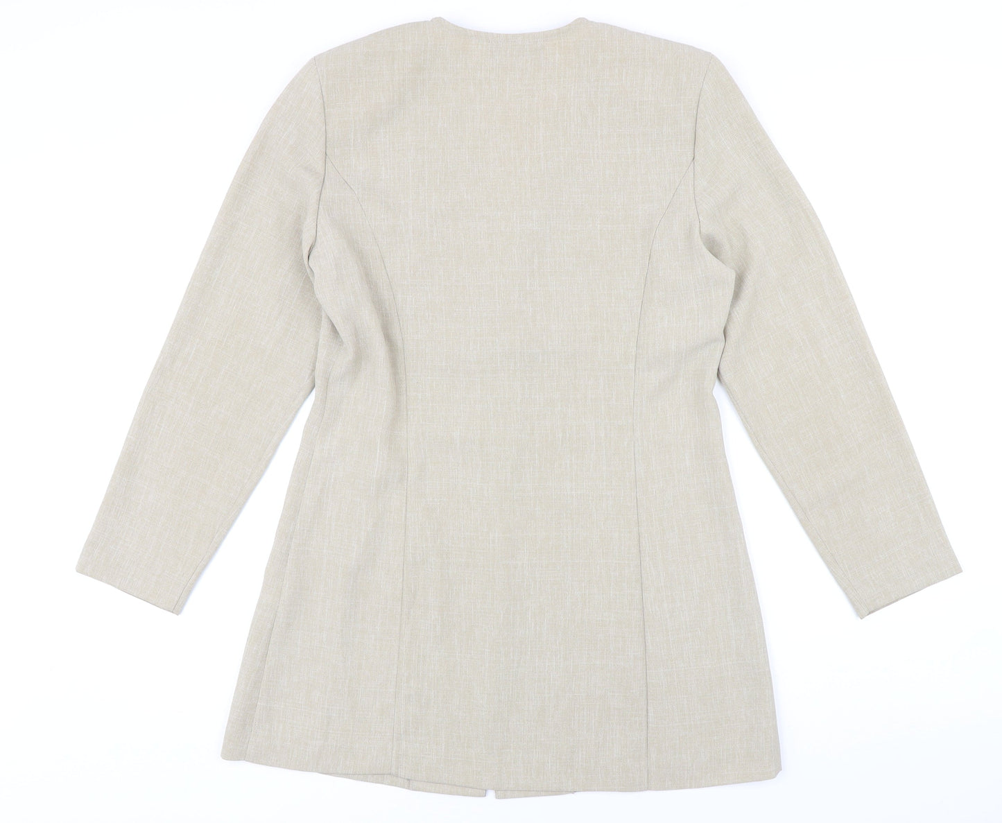 Legacy Womens Beige Jacket Size 10 Button