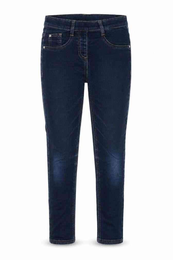 Next Girls Blue Cotton Jegging Jeans Size 11 Years L27 in Regular Pullover