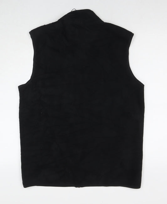 Marks and Spencer Mens Black Jacket Size M Zip