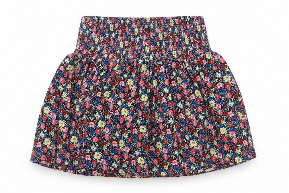 Forever 21 Womens Ivory Fair Isle Polyester Mini Skirt Size XS - Elasticated Waist