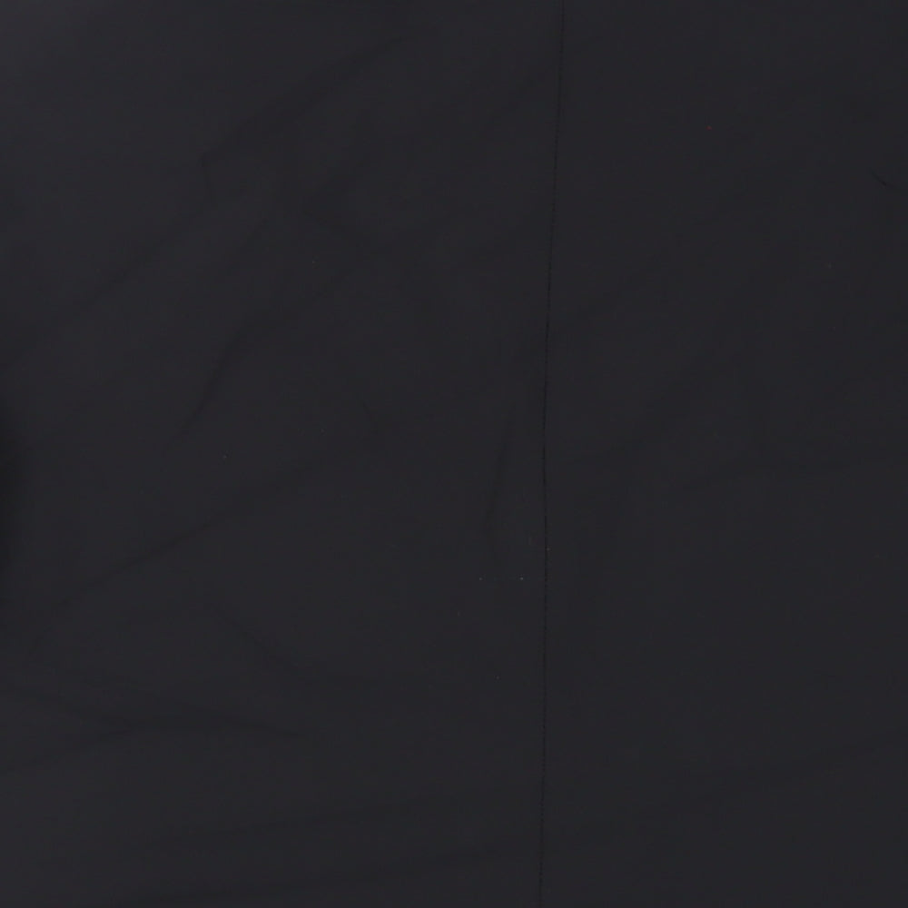 Fellini Mens Black Nylon Tuxedo Suit Jacket Size 42 Regular