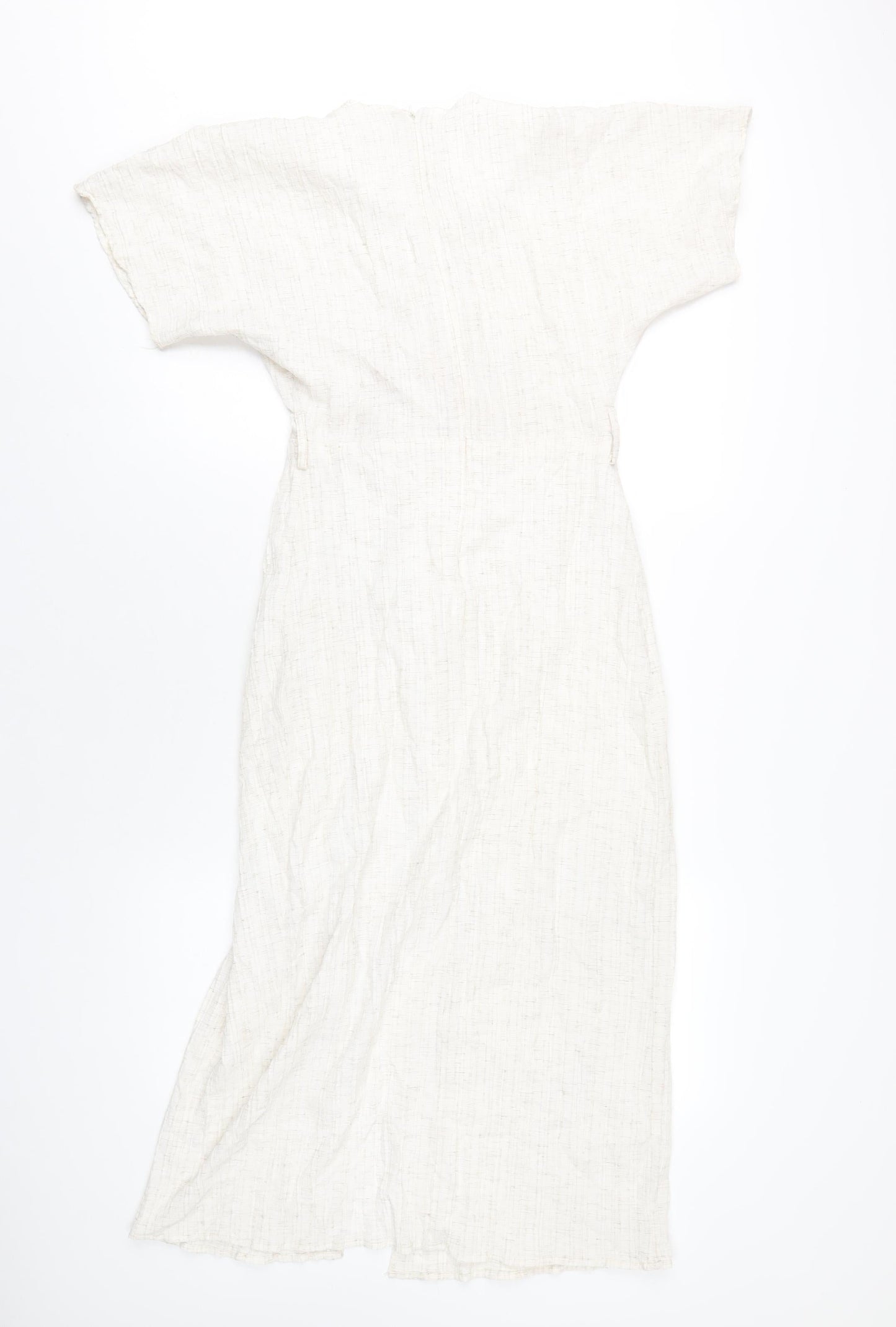 Addax Womens Beige Polyester A-Line Size 8 V-Neck Zip