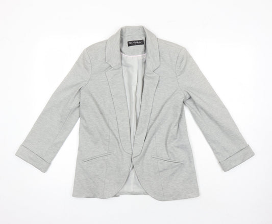 Miss Selfirdge Womens Grey Jacket Blazer Size 10
