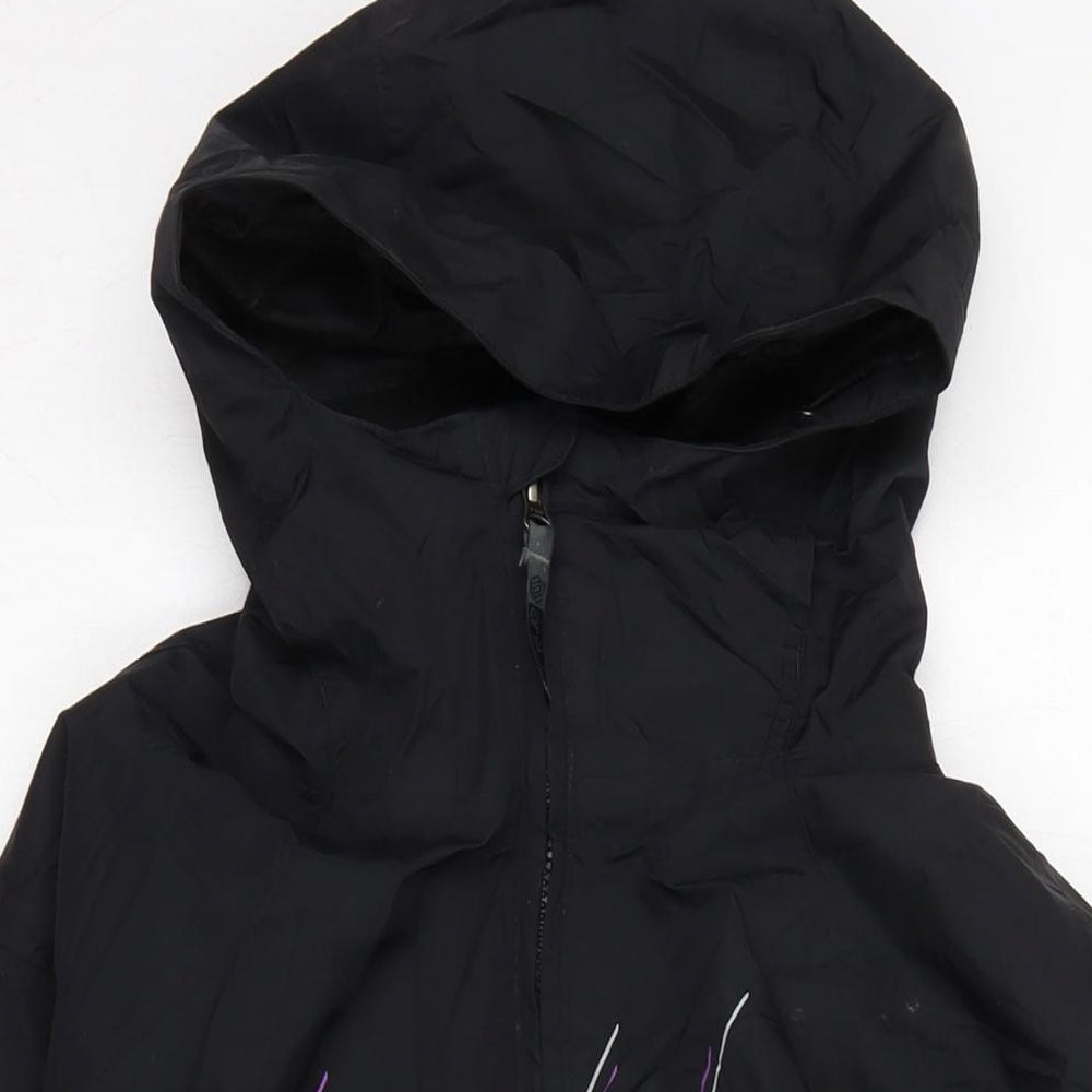 Technicals Mens Black Anorak Coat Size M Zip