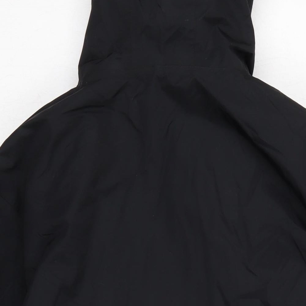 Technicals Mens Black Anorak Coat Size M Zip