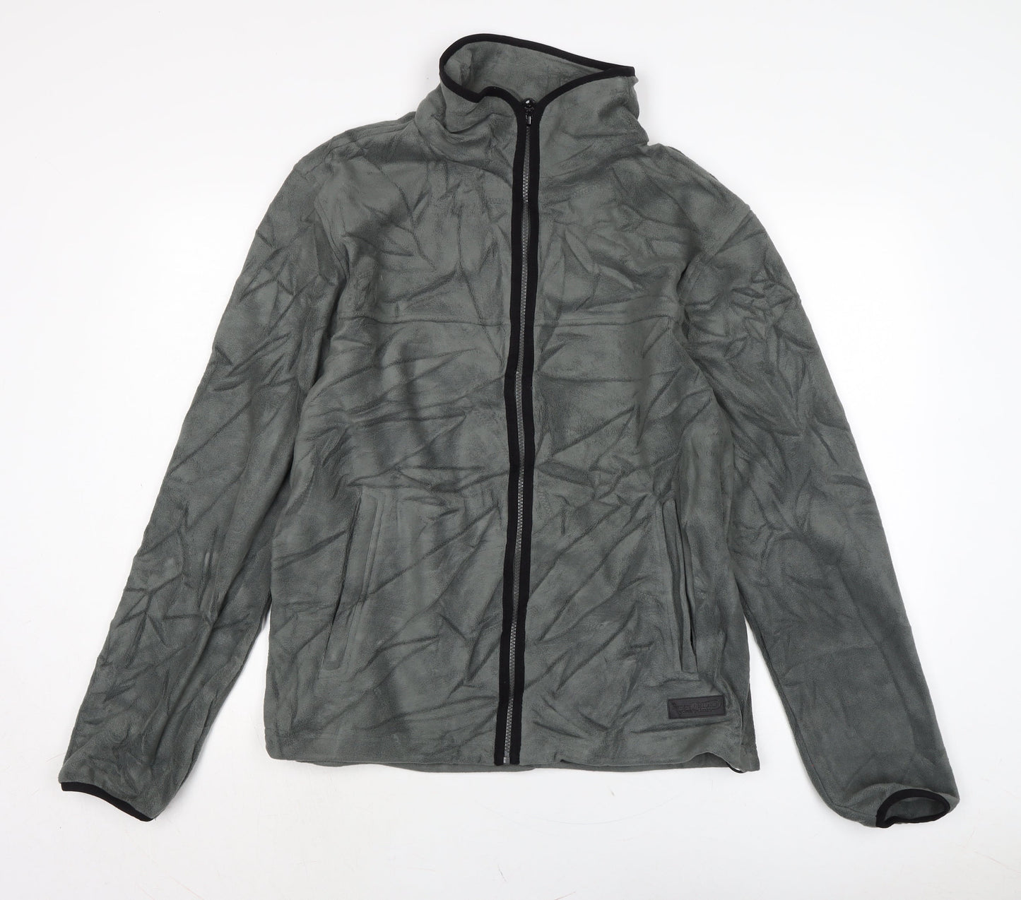 Bernard Weatherhill Mens Grey Jacket Size L Zip