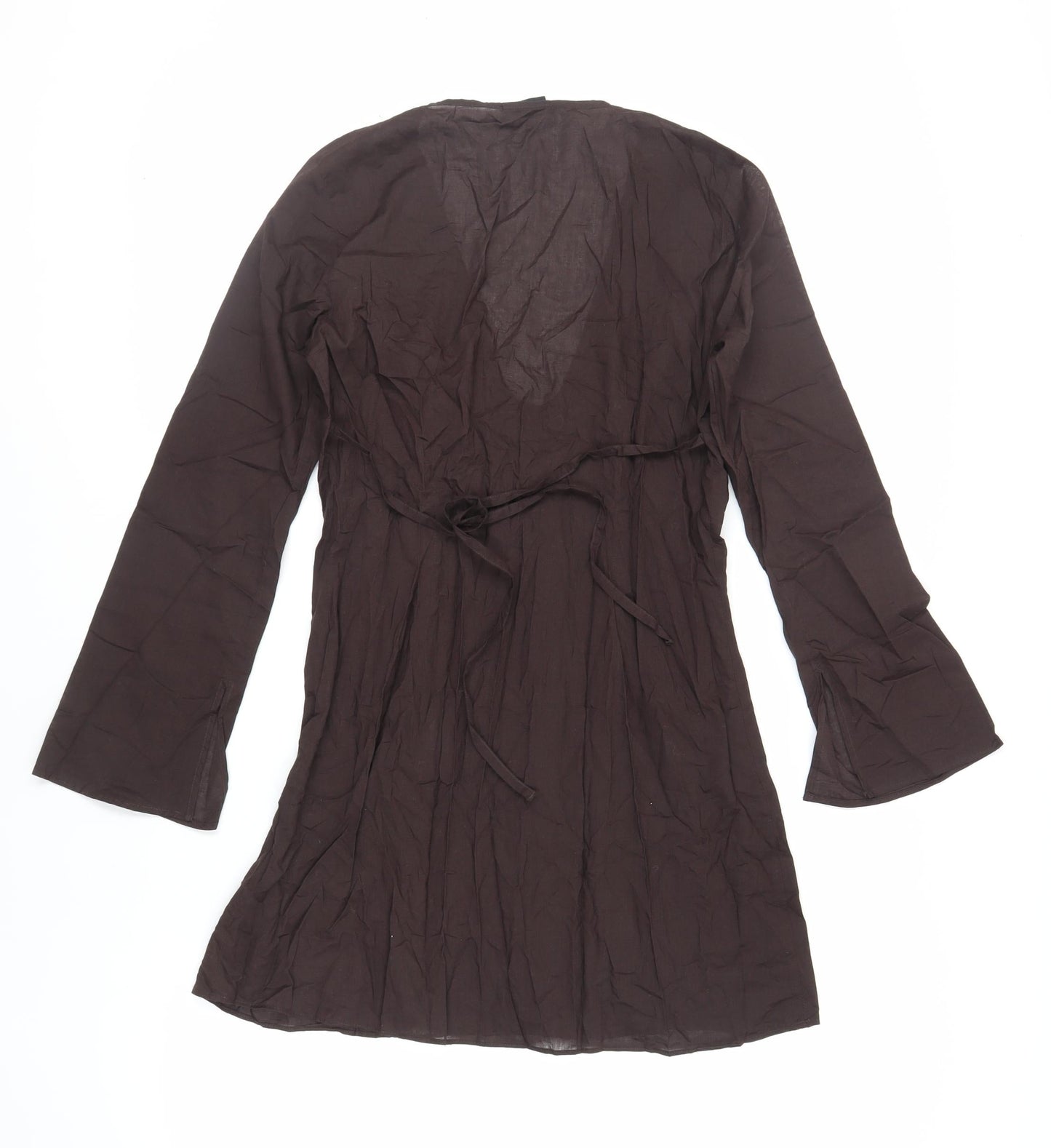 NEXT Womens Brown Cotton Cover Up Size 8