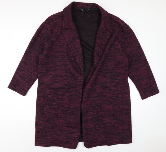 Marks and Spencer Womens Purple Jacket Size 18