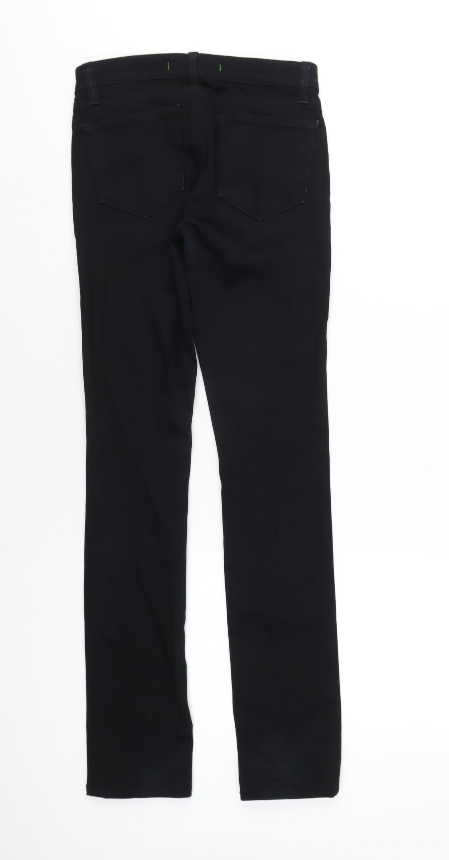 J Brand Womens Black Cotton Skinny Jeans Size 24 in L30 in Regular Zip
