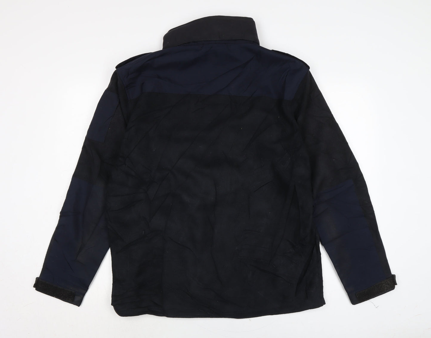 Churchill Mens Black Jacket Size M Tie